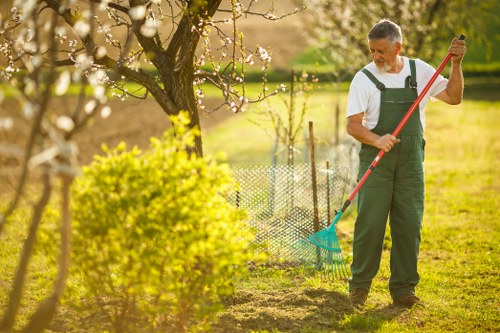 Sustainable gardening practices including water conservation and native plants